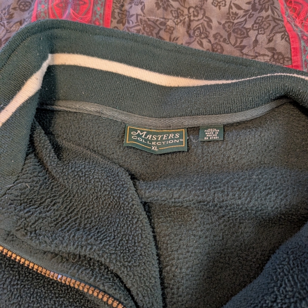 Men's Masters fleece vest XL